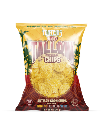 Tortiyas Beef Tallow Chips Variant Pack