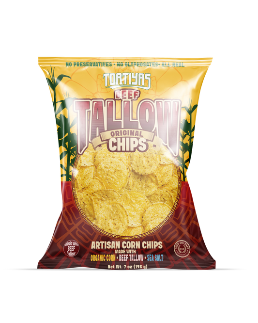 Tortiyas Beef Tallow Chips Variant Pack