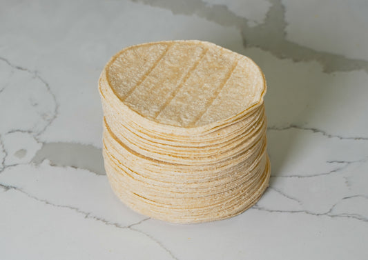 White Corn Tortillas - 30 Count Packages