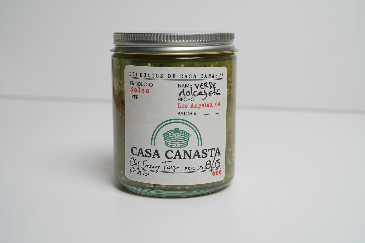 Casa Canasta Salsa Verde 7 oz Packages