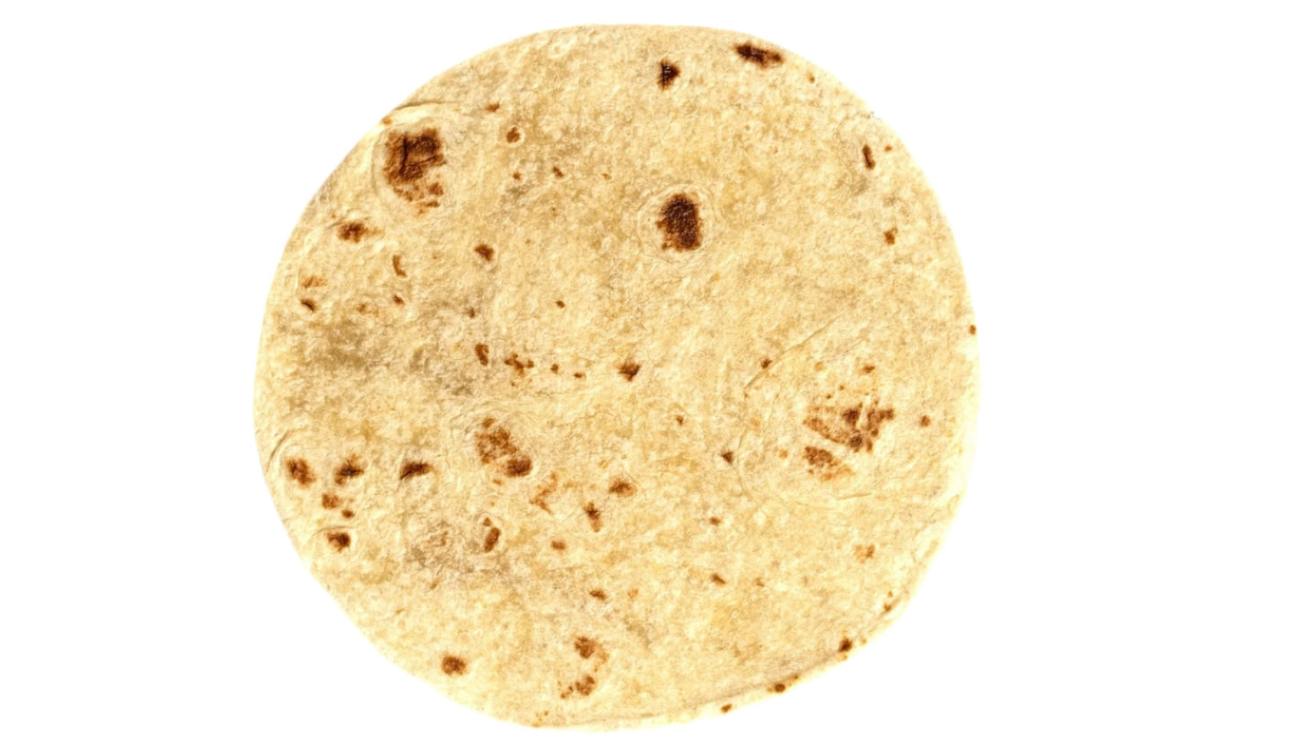 Product photo of La Jolla 6 Inch SONORA Style Freshly made organic Flour Tortilla