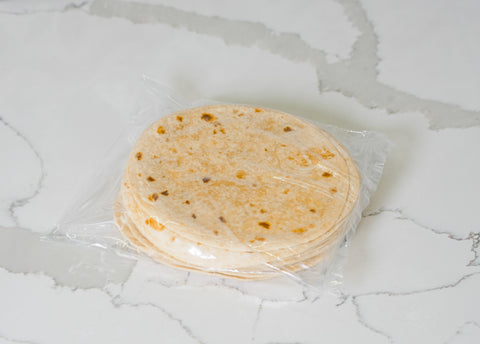 White Press Flour Tortillas 12 inch package – soft, large flour tortillas perfect for burritos, wraps, and tacos – fresh, authentic Mexican style tortillas for cooking and grilling
